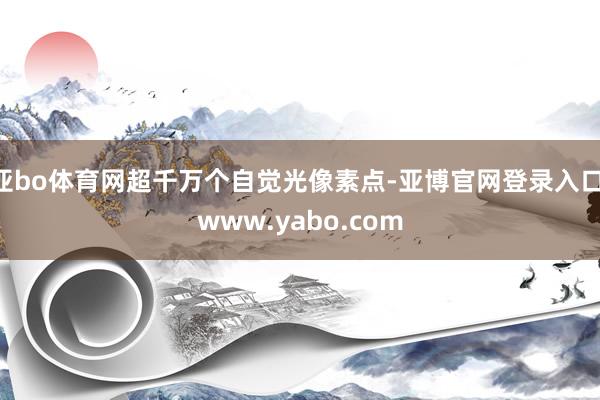 亚bo体育网超千万个自觉光像素点-亚博官网登录入口 www.yabo.com