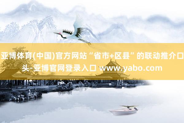 亚博体育(中国)官方网站“省市+区县”的联动推介口头-亚博官网登录入口 www.yabo.com
