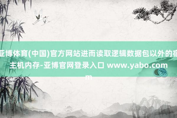 亚博体育(中国)官方网站进而读取逻辑数据包以外的宿主机内存-亚博官网登录入口 www.yabo.com
